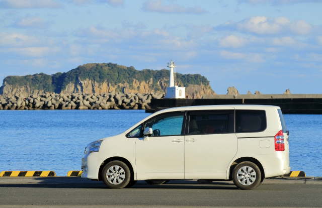 車を降りたらすぐに釣り