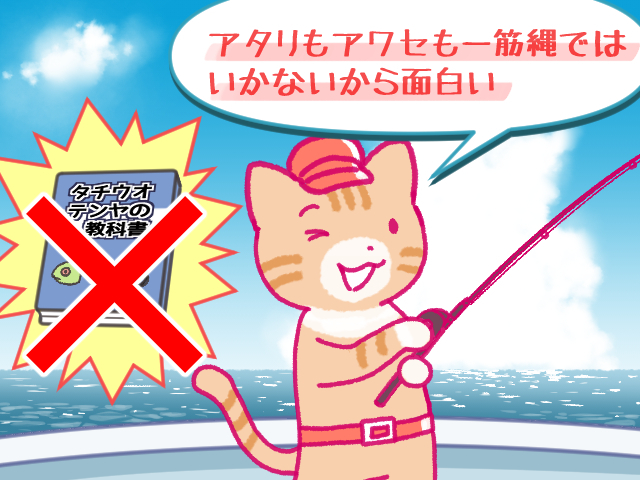 タチウオ3匹の釣果